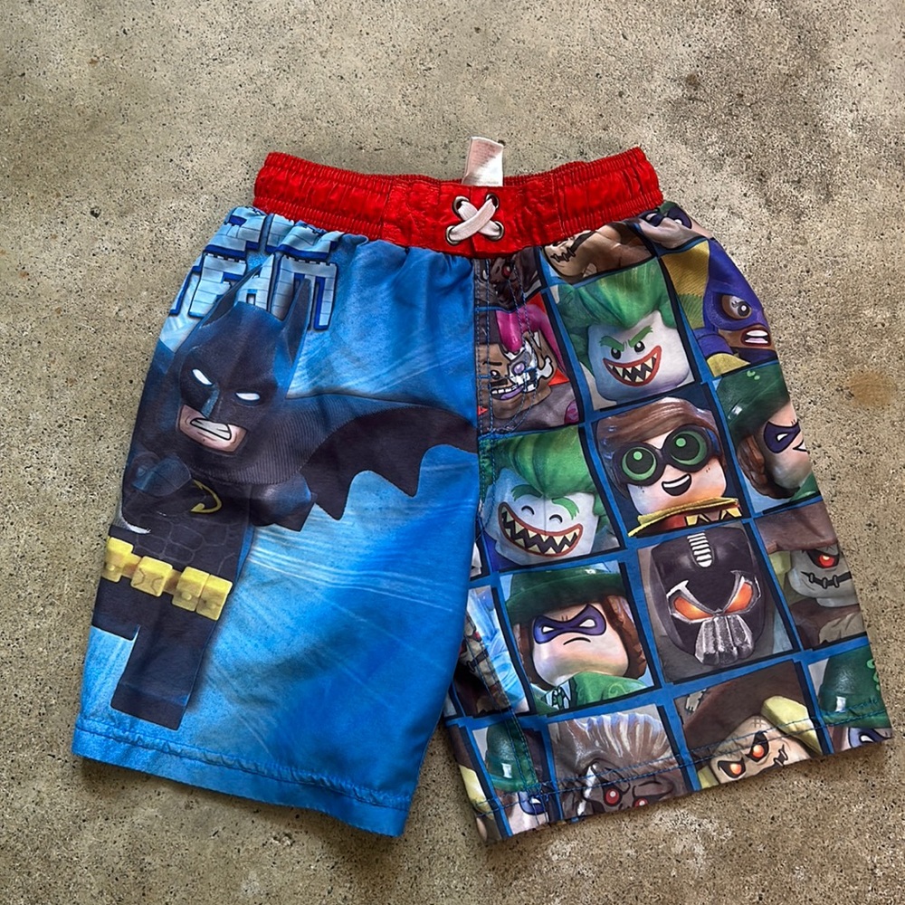 Lego Batman Swim Trunks